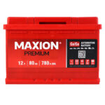 Автомобільний акумулятор MAXION Premium 80Аh 780A R+ (L3)