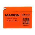 Мото акумулятор MAXION 24MXBM-GT4B-5 GEL (12V, 2,3Ah, 25A, -/+)