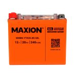 Мото акумулятор MAXION 24MXBM-YTX20-BS GEL (12V, 20Ah, 240A, +/-)