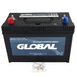 Автомобільний акумулятор GLOBAL Asia SMF 100Ah, 860A, L+ (SMF M31-114) (M31) подвійна клема (John Deere) - Зображення 2