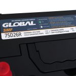 Автомобільний акумулятор GLOBAL Asia SMF 70Ah, 600A, L+ (SMF 75D26R) (D26), н.к. - Зображення 4