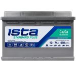 Автомобільний акумулятор ISTA Standard Plus 74Ah 680A R+ (L3)