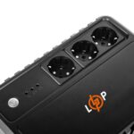 Лінійно-інтерактивне ДБЖ LP-800VA-3PS (480Вт) - Зображення 2