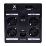 Лінійно-інтерактивне ДБЖ LPM-U1100VA-P (770Вт) - Зображення 6