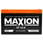 Акумулятор промисловий MAXION MXBP-OT6-12 (6V, 12А)