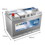 Автомобільний акумулятор VARTA Blue Dynamic Asia (G8) 95Ah 830A L+ (D31) - Зображення 4