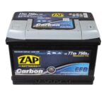 Автомобільний акумулятор ZAP Carbon EFB 77Аh 750А R+ (577 05) (L3) - Зображення 2