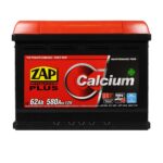 Автомобільний акумулятор ZAP Plus 62Ah 580A L+ (562 96) (L2)