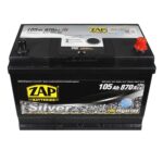 Автомобільний акумулятор ZAP Silver Calcium Asia (605 A0) (D31) 105Аh 870А R+ - Зображення 2