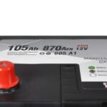 Автомобільний акумулятор ZAP Silver Calcium Asia (605 A1) (D31) 105Аh 870А L+ - Зображення 3