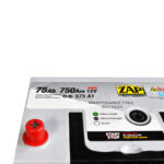 Автомобільний акумулятор ZAP Silver Calcium Asia (575 A1) (D26) 75Аh 750А L+ - Зображення 4