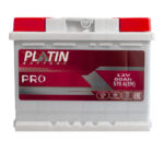 Автомобільний акумулятор PLATIN Pro MF 60Ah 570A R+ (L2)