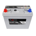 Автомобільний акумулятор PLATIN Silver Asia SMF 55Ah 520A L+ (NS60) толст.кл. - Зображення 3