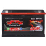 Автомобільний акумулятор SZNAJDER AGM  80Ah 800A R+ (L4) (580 02)