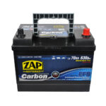 Автомобільний акумулятор  ZAP Carbon Start Stop EFB  Asia  70Аh 630А R+ (D26) (570 46) - Зображення 2