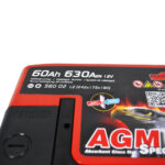 Автомобільний акумулятор SZNAJDER AGM  60Ah 630A R+ (L2) (560 02) - Зображення 4