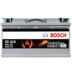 Автомобільний акумулятор BOSCH AGM (S5A 150) (L6) 105Ah 950A R+