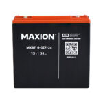 Акумулятор тяговий MAXION MXBT-6-DZF-24 (12V, 24Ah, -/+)