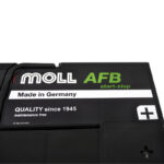 Автомобільний акумулятор MOLL AFB start/stop 96Ah 900A R+ (L5) - Зображення 5