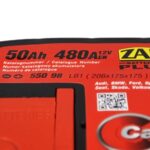 Автомобільний акумулятор ZAP Plus  50Ah 480A R+ (550 98) (L1B) (h=175) - Зображення 3
