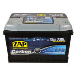 Автомобільний акумулятор ZAP Carbon EFB 75Ah 720A R+ (575 08) (LB3)(h=175) - Зображення 2