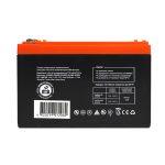 Акумулятор тяговий MAXION MXBT-6-DZM-12 (12V, 12Ah, +/-) - Зображення 4